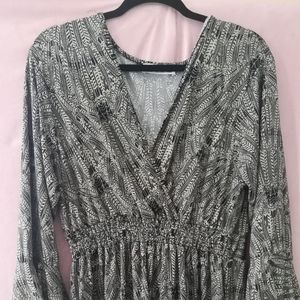 NWOT Long sleeves & maxi dress